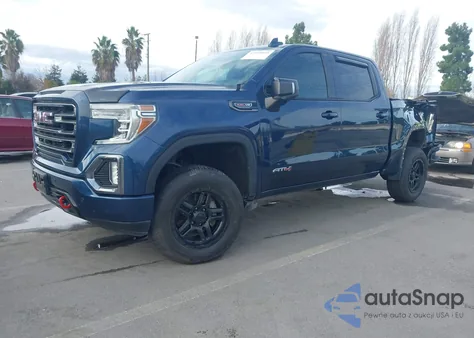 2020 GMC Sierra 1500 4Wd Short Box At4 из США, поврежденный, VIN 3GTP9EEL2LG304189